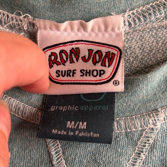 Ron Jon Blue Sweatshirt - Picture 2 of 3